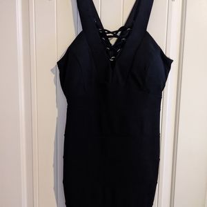 Women's Bodycon Black Dress Size 13